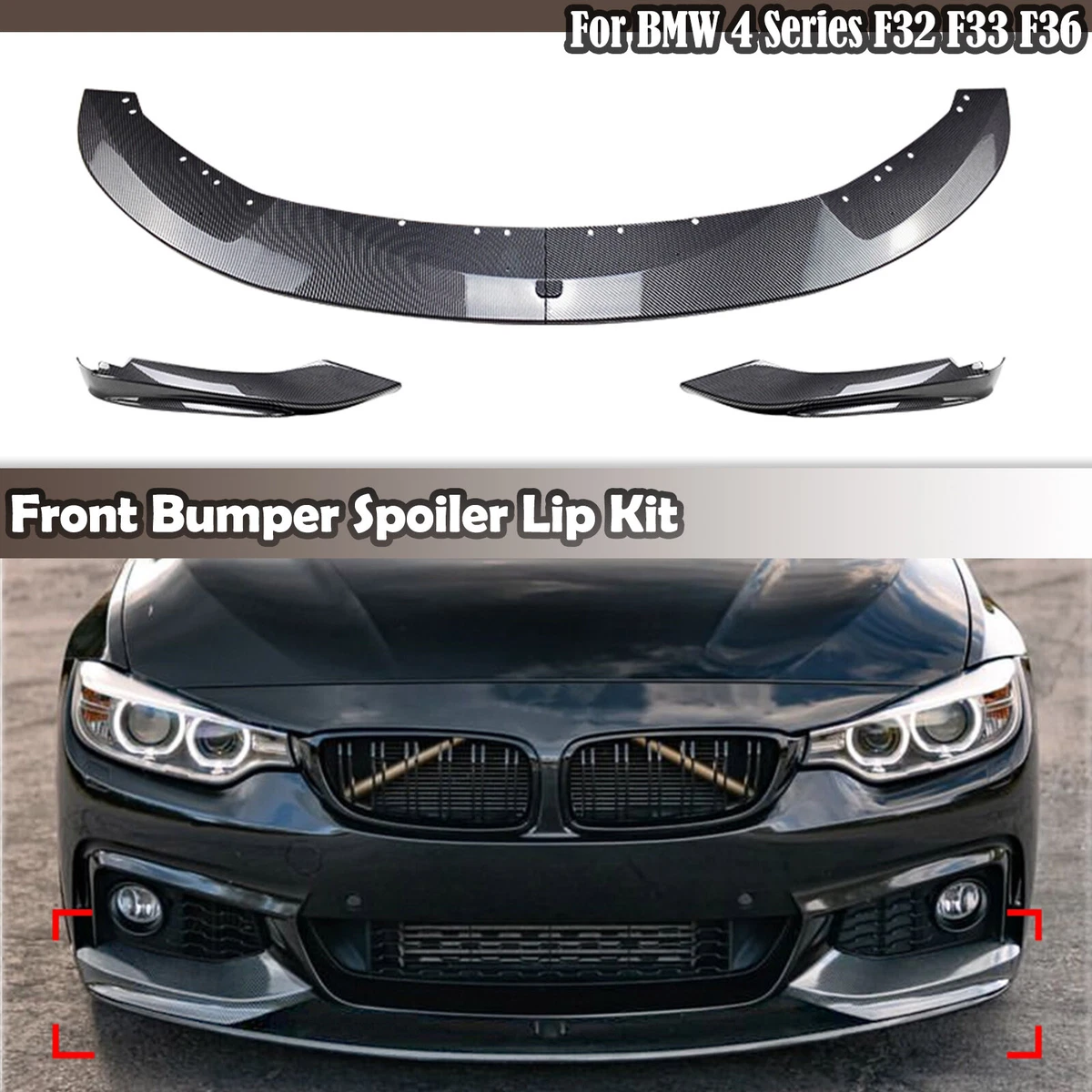 For BMW 4 Series F32 F33 F36 435i M Sport 2014 20 2016 Front