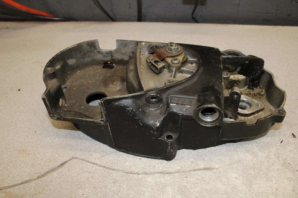 Kawasaki G3 SS G3TR 1972 cubierta de embrague lateral del motor O1-4591.Uw Foto 4 de 4