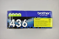 Brother TN436Y Yellow Super-High-Yield Toner Cartridge Genuine NO RETAIL BOX