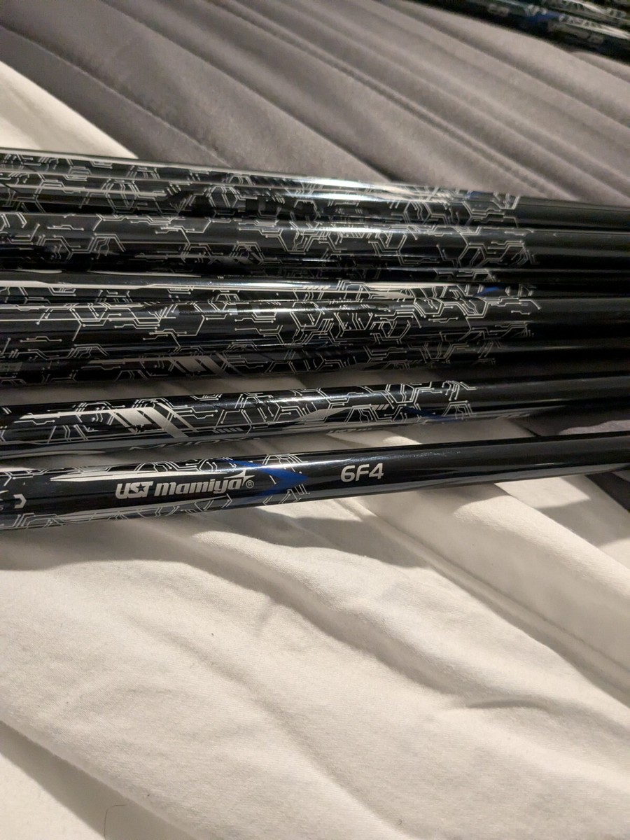 Mint UST MAMIYA LINQ 40X 6F4 driver stiff shaft.blue. cobra
