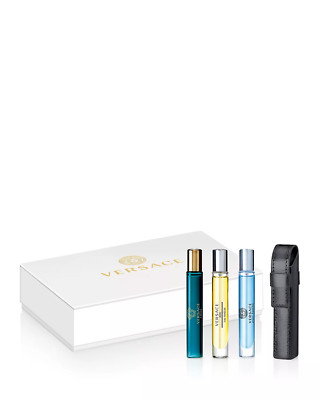 Versace For Men's Fragrance Collection Eau de Toilette Spray With Travel Case