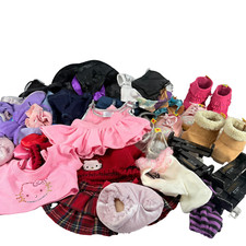 Build A Bear Clothes Shoes Hello Kitty Plaid Little Mermaid Aladdin RollerSkates