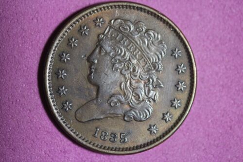 Estate Find 1835 - Classic Head Half Cent!!!  #K42607 - Picture 1 of 2