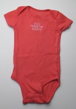 Infant Baby Girls 6 months Carter's You Make Me Happy Shirt