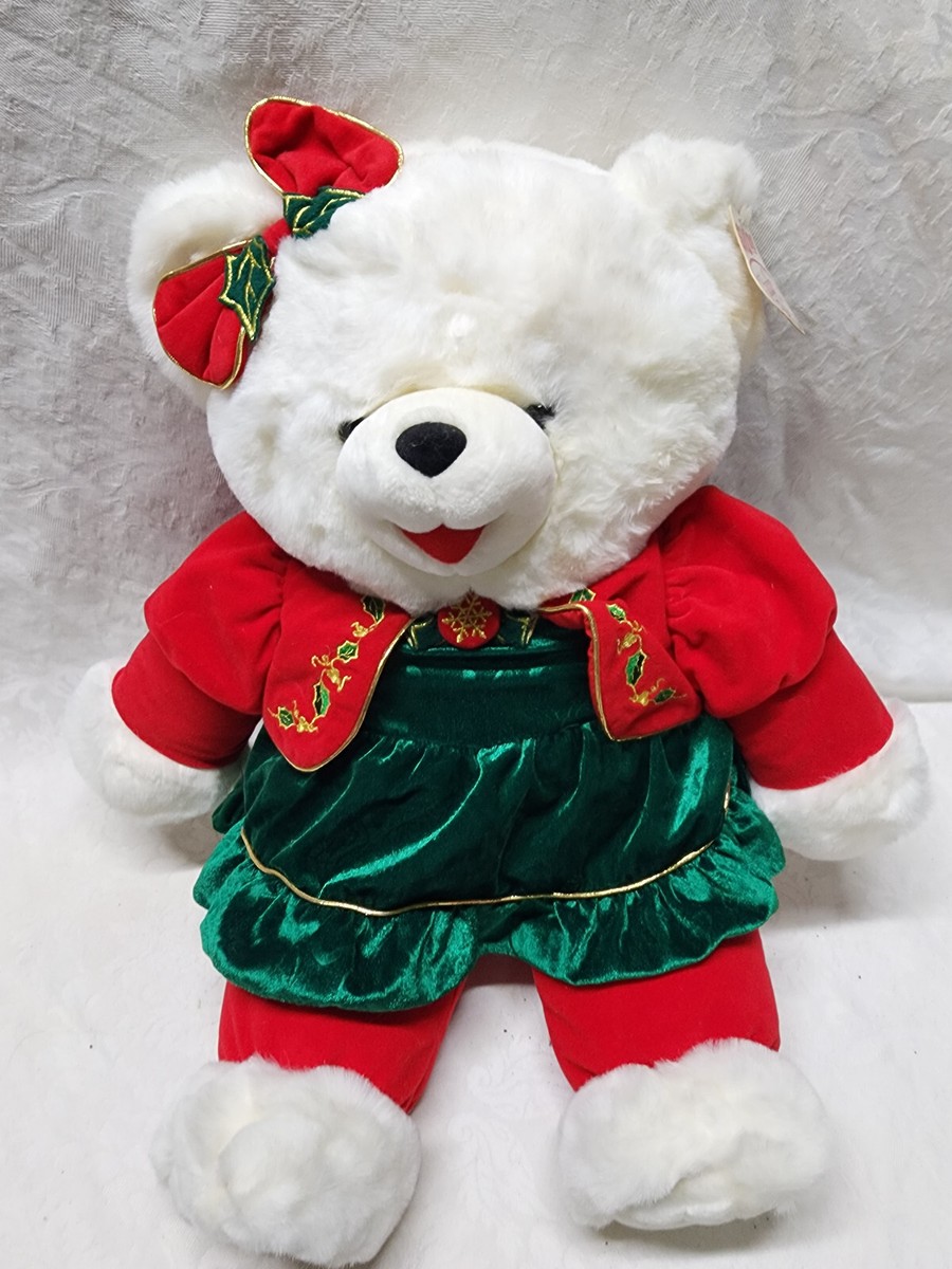Snowflake Teddy 2001 Holiday Bear 24