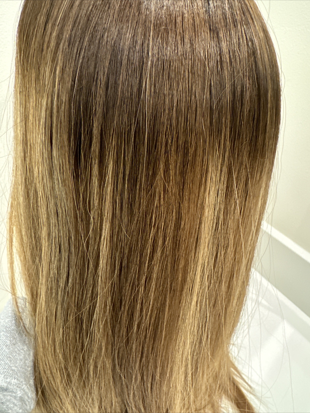 Love!! Highline Silk Topper “Light Lexie”Dark Brown&Blonde Balayage