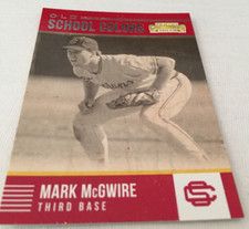 2015 Panini Contenders Baseball Mark McGwire USC Trojans Old School Colors #43