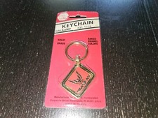 Napa Balkamp Keychain Pontiac Trans AM Square Solid Brass 731-1316 Vtg New