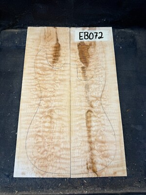 stained figured maple lam-top