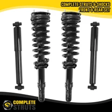 2007-2012 Lincoln MKZ Front Complete Strut Assemblies & Rear Shock Absorbers