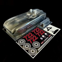 Rc Car Karosserie 1:10 Unlackiert Mercedes Benz 300 Slr 722 Mille Miglia 1955