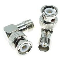 1pcs BNC Male to TNC Female Jack Right angle RF Coax Coaxial Adapter Connector
