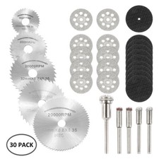 7Pcs HSS Circular Saw Blade Set For Drill Dremel Rotary Tool Cutting Wheel Discs