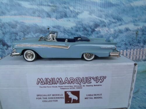 1/43 Minimarque (England) Ford Fairlane Convertible 1957 #3 - Picture 1 of 3