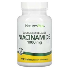 Nature's Plus, Niacinamide, 1000 mg, 90 Tablets