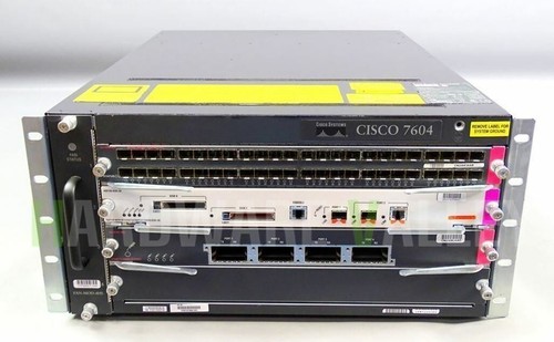 CISCO7604 + FAN + 2x PWR-2700-AC/4 + RSP720-3CXL-GE +WS-X6748-SFP +WS-X6704-10GE - Afbeelding 2 van 5