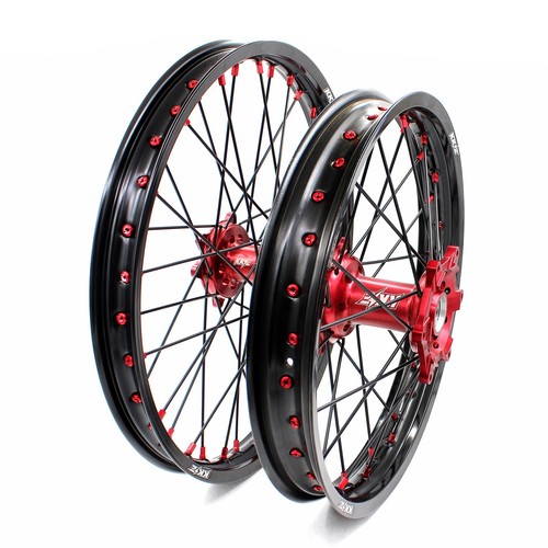 KKE 21/19" CNC MX Wheels Rims Fit Honda CR125R CR250R 1995-2001 CR500R 1996-2001 - Picture 3 of 12