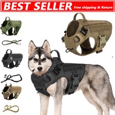 NEW Tactical Dog Vest Harness   Military K9 Dog Training Vest   Working Dog USA