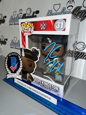 KOFI KINGSTON WRESTLING #31 WWE SIGNED AUTOGRAPHED FUNKO POP-BAS COA BECKETT