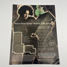 Trace Elliot Guitar Works Tube Amps '96 Print Ad Sting guitarist Dominic Miller