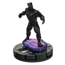 Black Panther - 043b Parallel Rare M/NM with Card Marvel Black Panther HeroClix