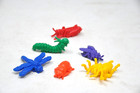Discovery Toys Busy Bugs Insects Lot 6 Spider Beetle Dragonfly Fly Grasshopper