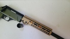 M four slot system mk14 style airsoft aeg 9.5in cnc aluminum tan fore end