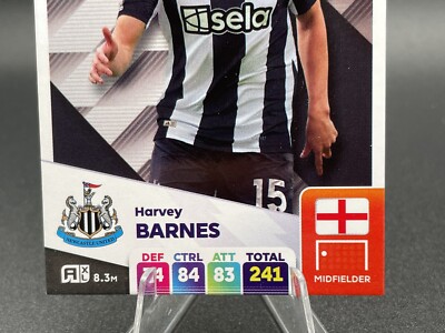Harvey Barnes Panini 2024/2025 Adrenalyn XL 24/25 Newcastle United