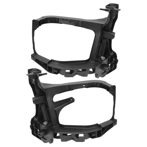 Par de soportes de montaje de faros de soporte de radiador para Dodge Ram 1500 2500 2013-2024 - Imagen 8 de 16