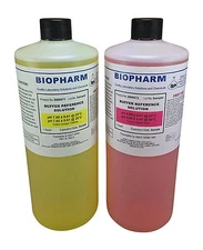 Biopharm pH Calibration Solution 2-Pack Quart (1 L) Bottles pH 4 and pH 7