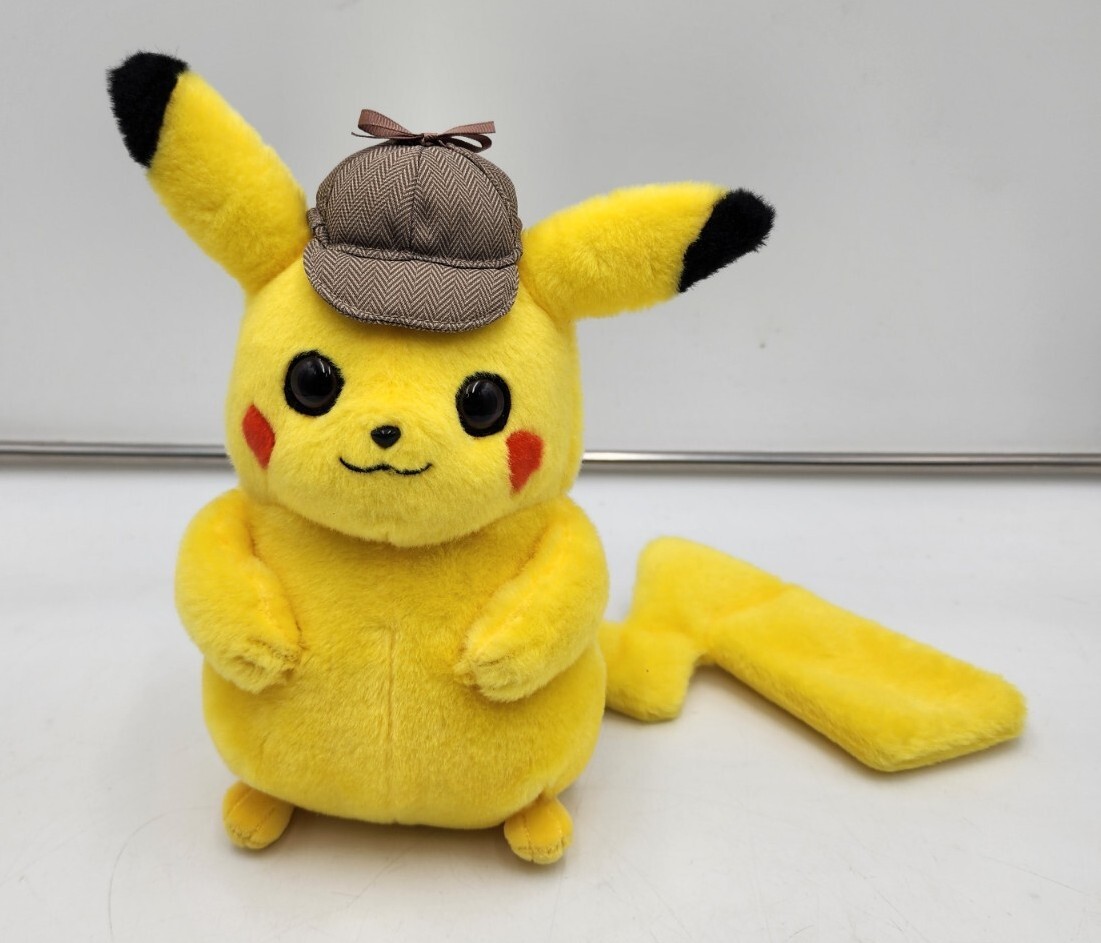 Pokemon Detective Pikachu Movie Plush Stuffed Animal Toy Friend 8