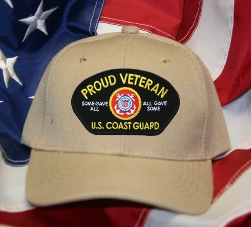 US COAST GUARD PROUD VETERAN HAT PATCH CAP SOME GAVE ALL... ALL GAVE SOME WOW - Picture 16 of 16