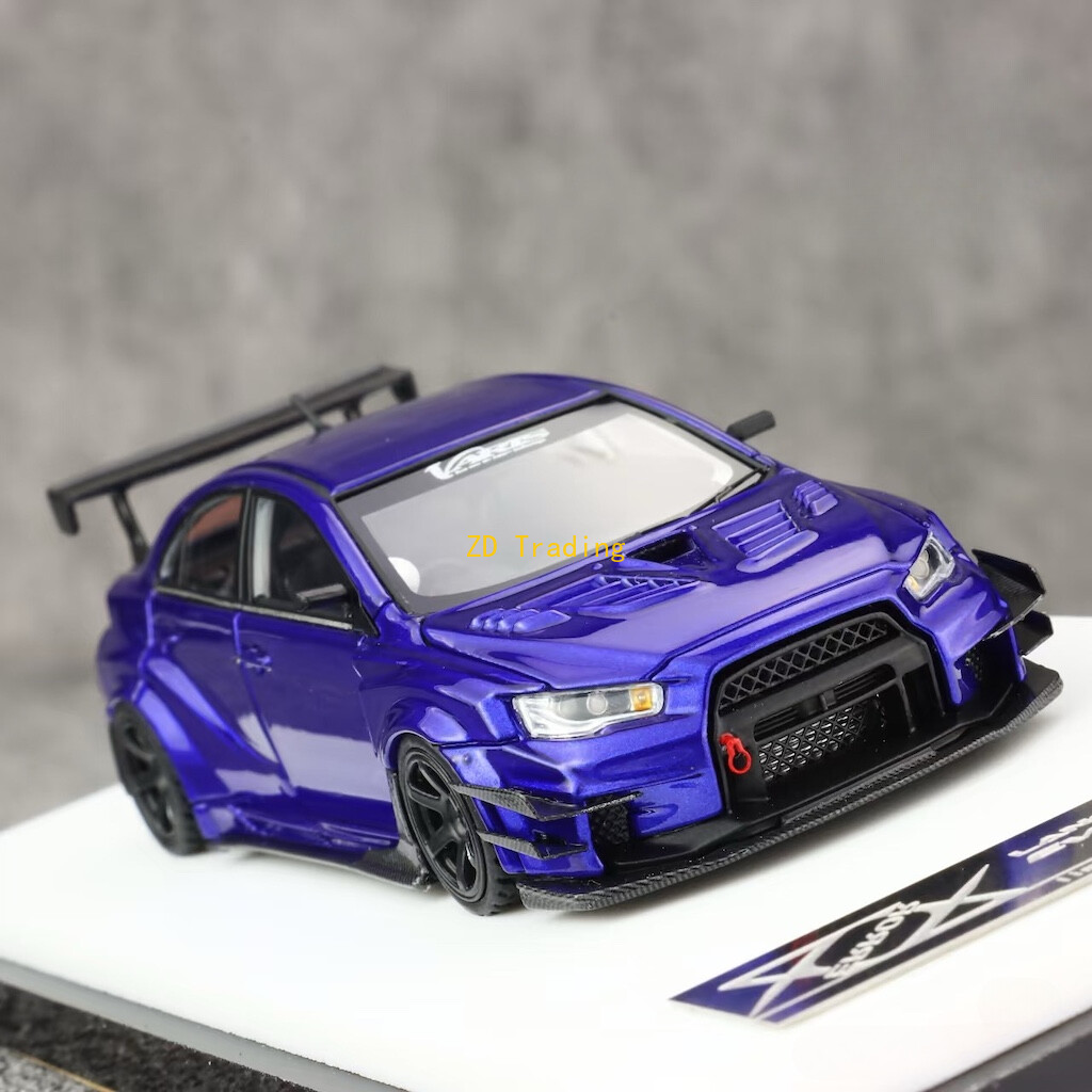 ZD 404Error 1:64 JDM Blue Lancer EVO X Varis Sports Model