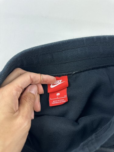 Nike Tech Skirt Girls Small Black NSW - Picture 5 of 9