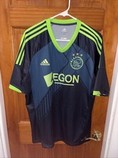 Adidas 2012/13 Ajax Amsterdam Away Jersey, Shirt, Size Large
