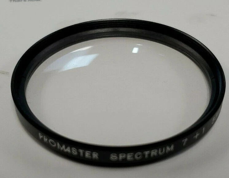 PROMASTER SPECTRUM 7 + 1 55mm CLOSE UP DIOPTER FILTER FOR DIGITAL FILM CAMERA - Image 2 of 4