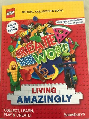 Sainsbury's Create The World Living Amazingly Lego Karten