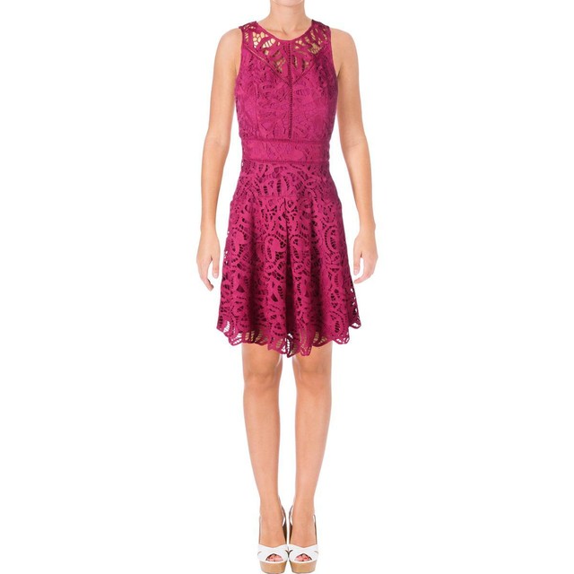 adelyn rae lace cocktail dress