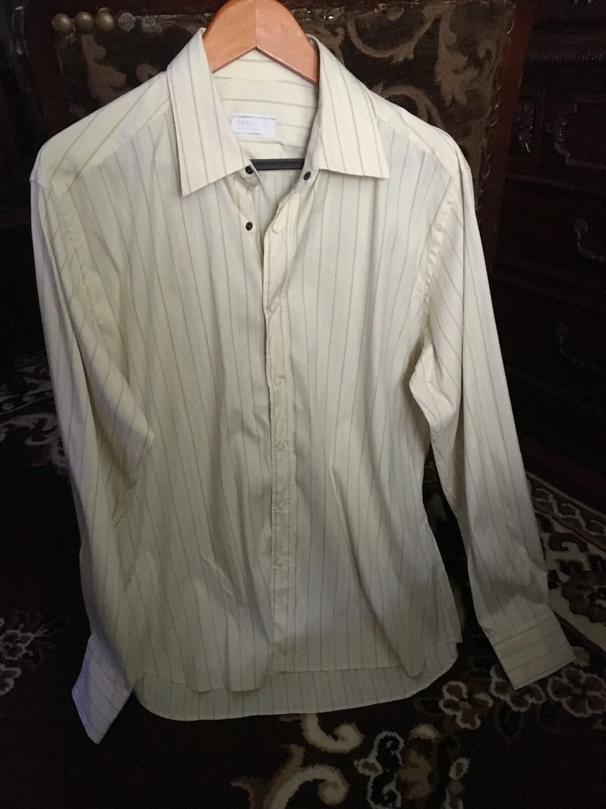 Camicia uomo Prada Made In Italy taglia USA 16 euro 41