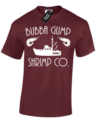 Bubba Gump Shrimp Funny Forrest Gump Retro Film Jenny Unisex T-Shirt
