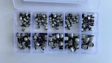 10 Values 165Pcs 0.47uF ~ 470uF SMD Aluminum Electrolytic Capacitors Assortment