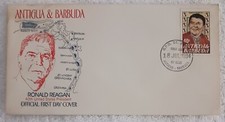 ANTIGUA & BARBUDA-1984 - RONALD REAGAN 40th U.S PRESIDENT - FDC -#302