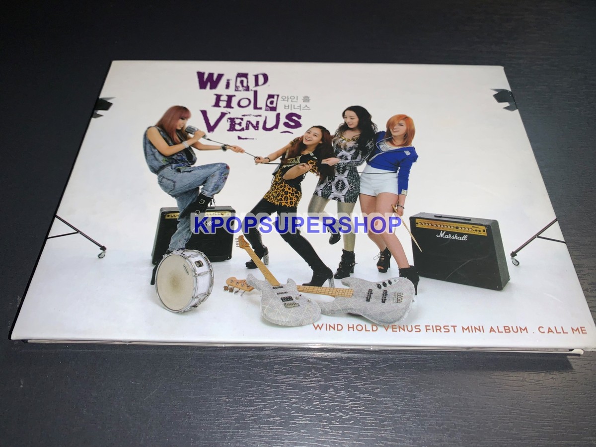 Wind Hold Venus 1st Single Album Call Me CD Photobook Great OOP