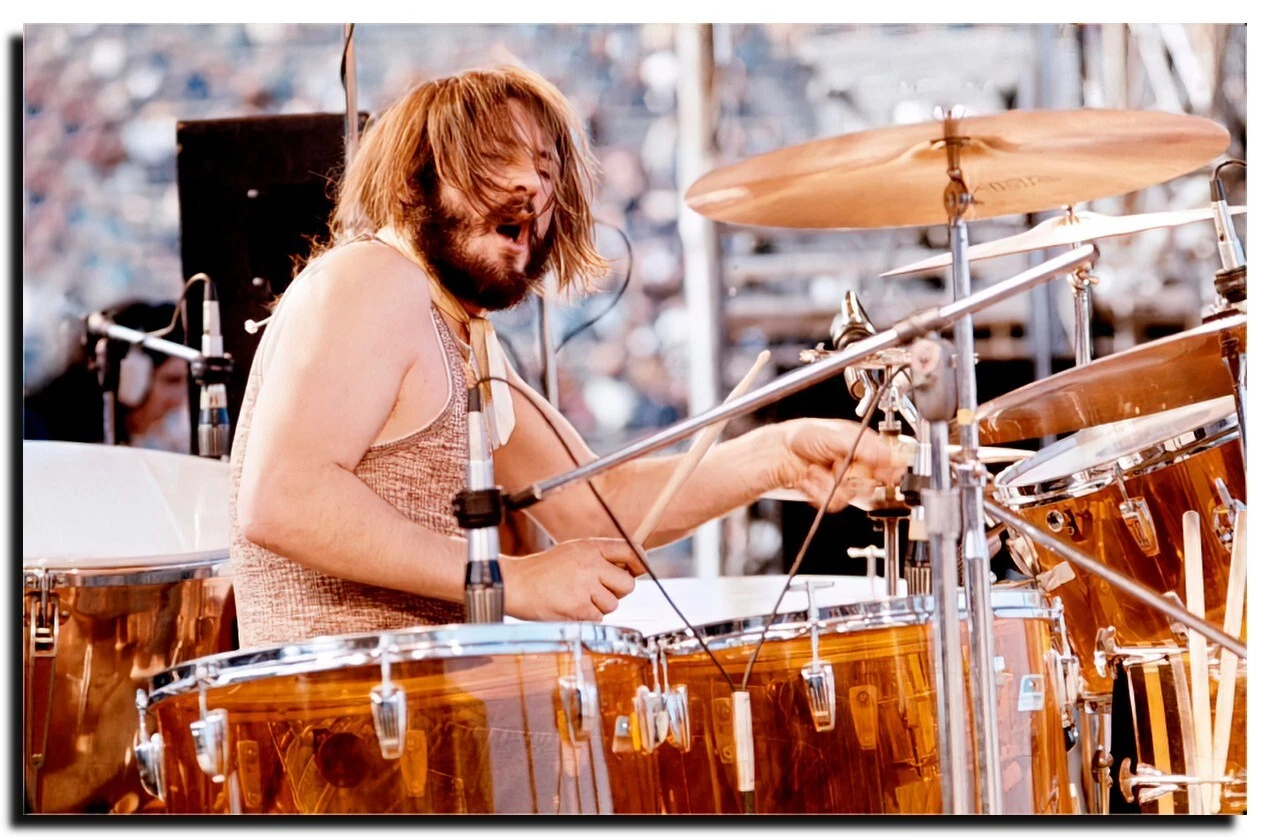 John Bonham Poster 24x36 Inch Photo Rare Print Wall Art Print JB01