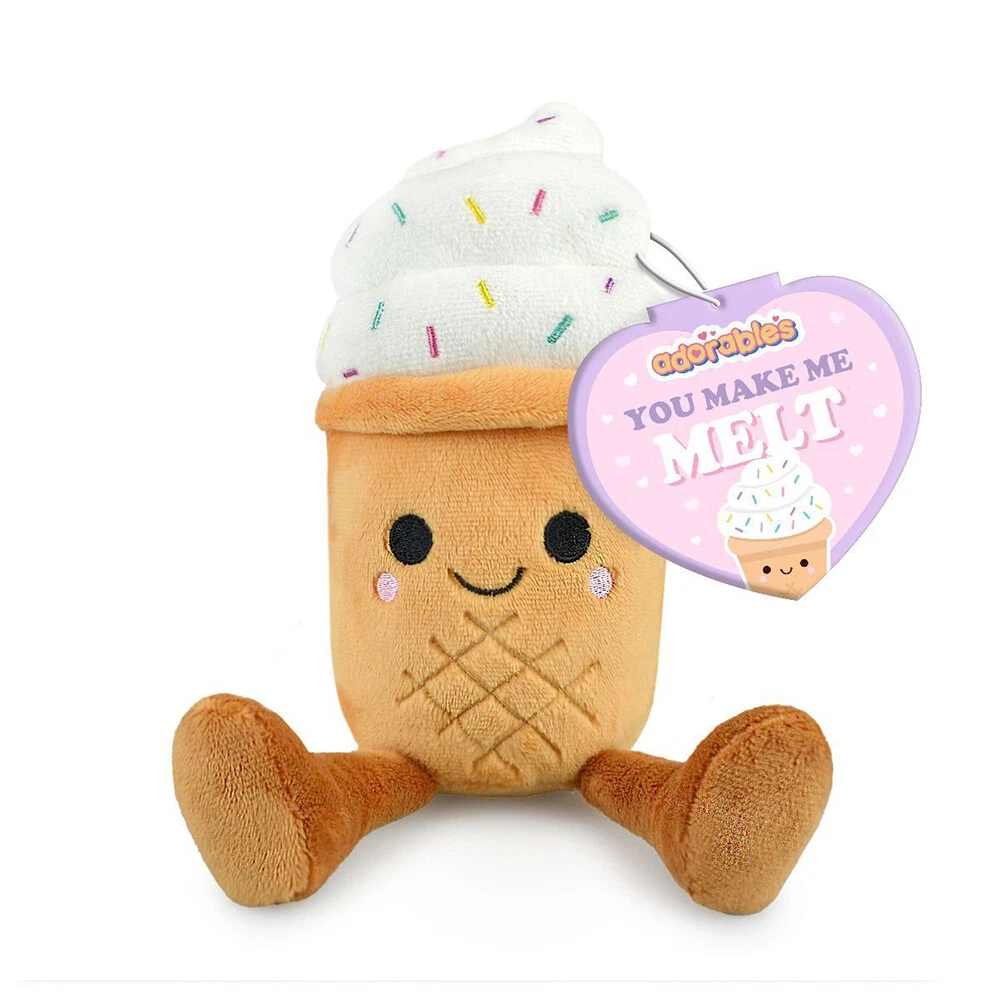 Adorables 18cm Ice Cream Stuffed Plush Kids Child Soft Cuddle Hugging Toy 0m