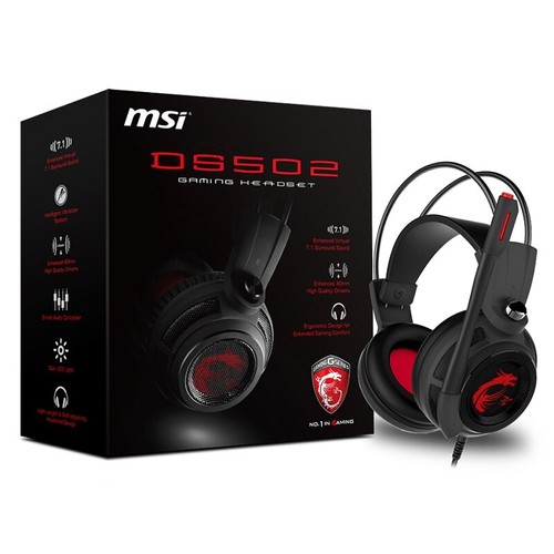 MSI DS502 Gaming Headset with 