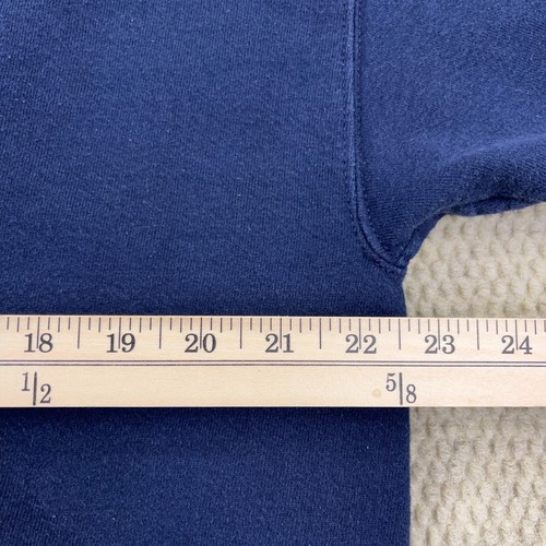 Felpa vintage Reebok uomo grande blu girocollo maglione Y2K anni 2000 sbiadito USA* - Foto 12 di 14