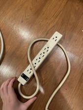 Power Sentry 6 Outlet Surge Protector With Heavy Duty 2' Chord