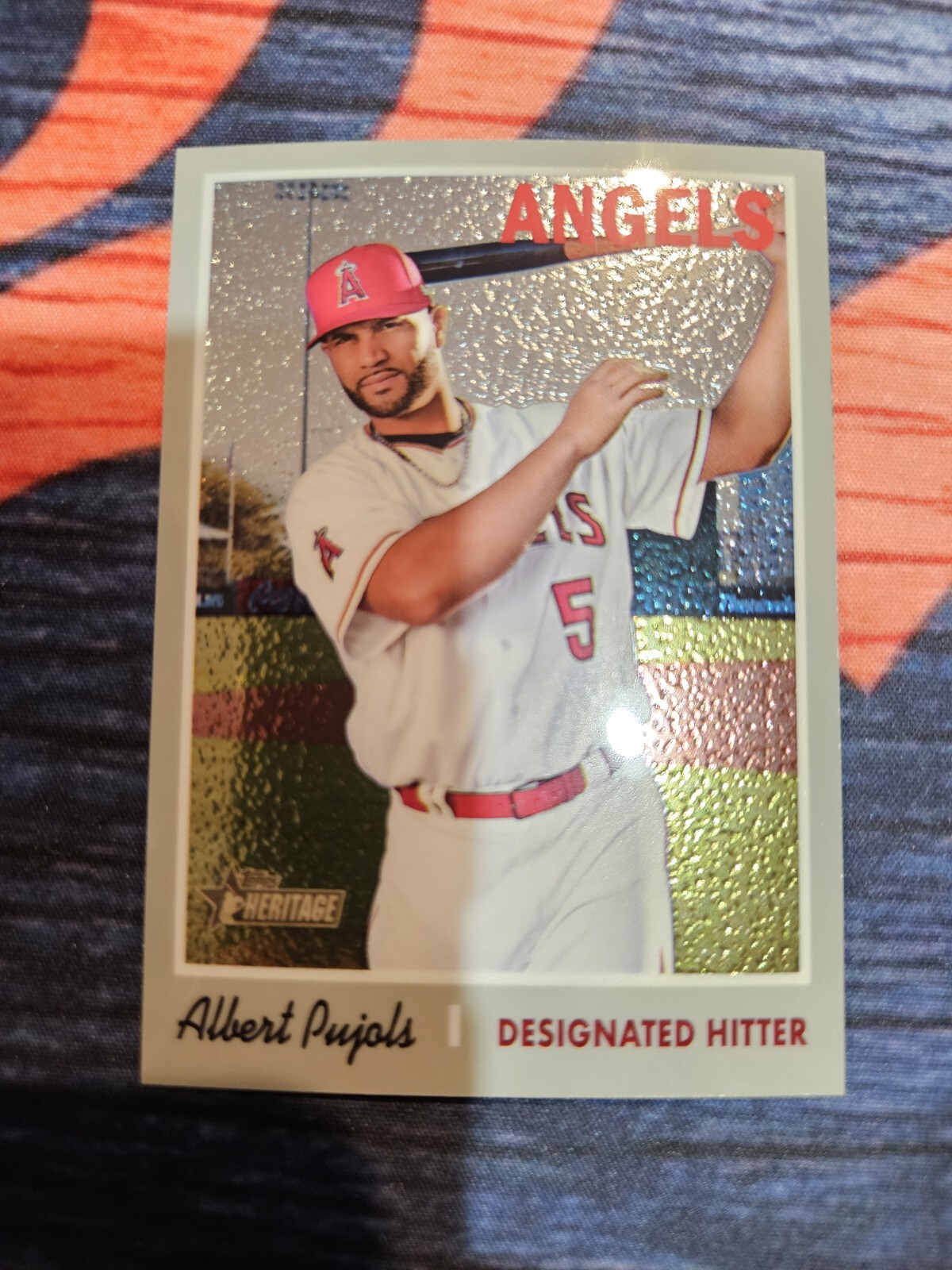 2019 Topps Heritage - Short Print Chrome #THC-422 Albert Pujols /999