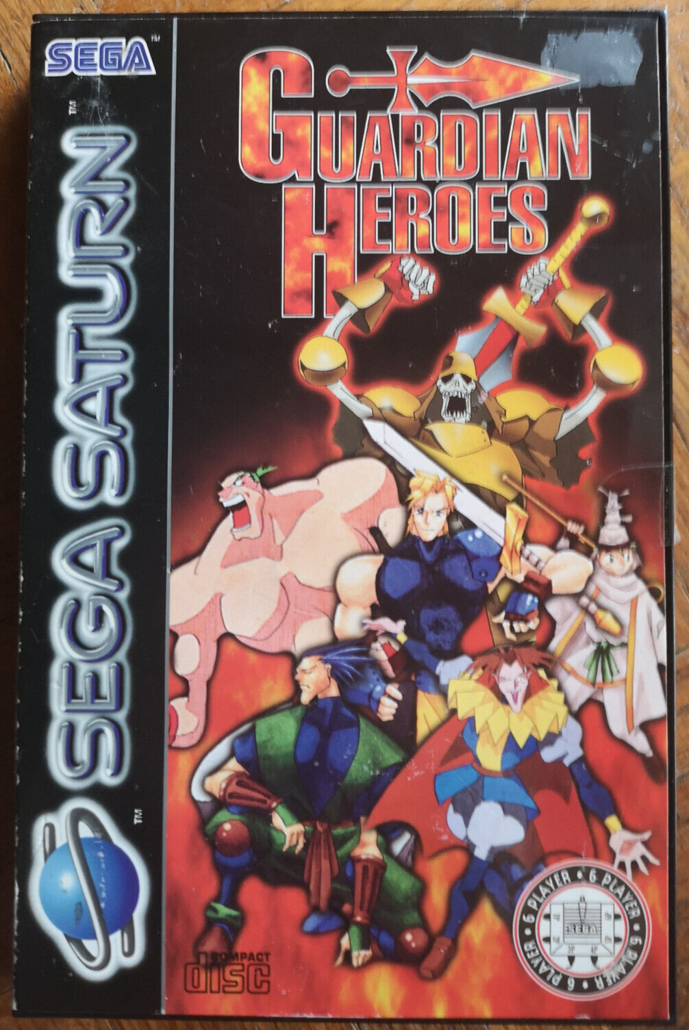 Guardian Heroes Pal Sega Saturn